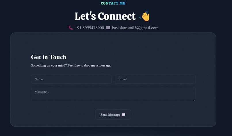 Om Portfolio – screenshot 2