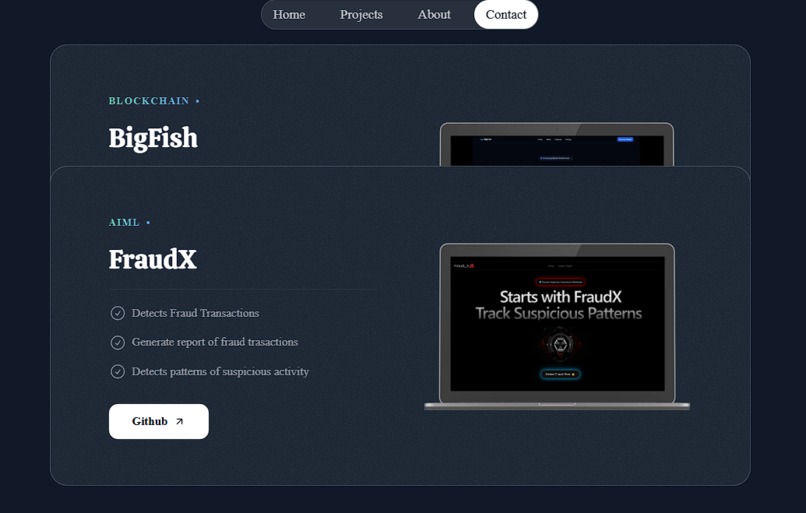 Om Portfolio – screenshot 3