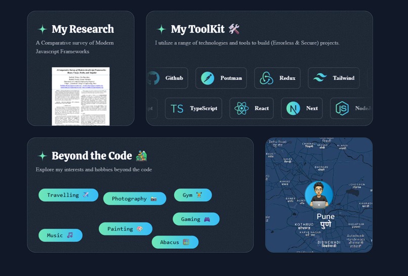 Om Portfolio – screenshot 4