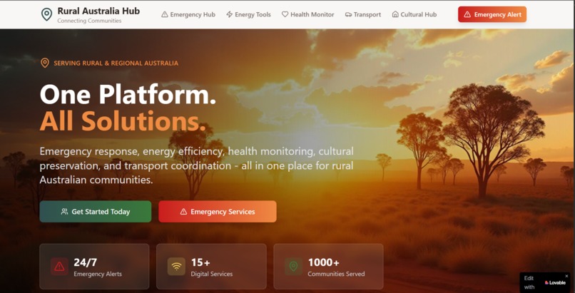 Outback Guardian – AI for Smarter Rural Resilience – screenshot 1
