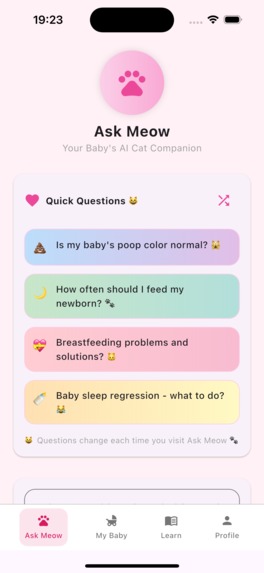 MamaMeow: AI Powered Up Mom's Catty Companion – screenshot 1