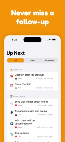 Keep – Relationship Notes & CRM – screenshot 4