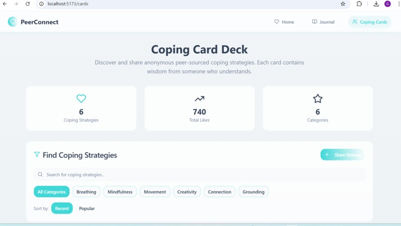PeerConnect – screenshot 1