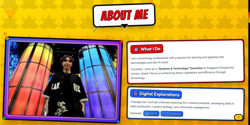 Beyond Resumes: Comic-Con Portfolio Experience – screenshot 3