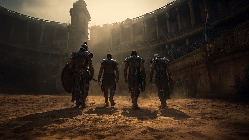 “Gladiator“ - Short film – screenshot 1
