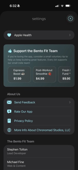 Bento Fit – screenshot 7