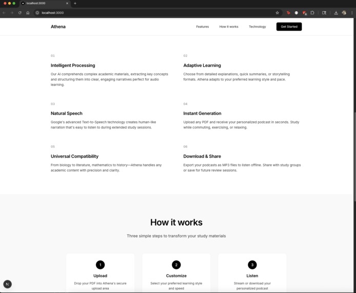 Athena – screenshot 2