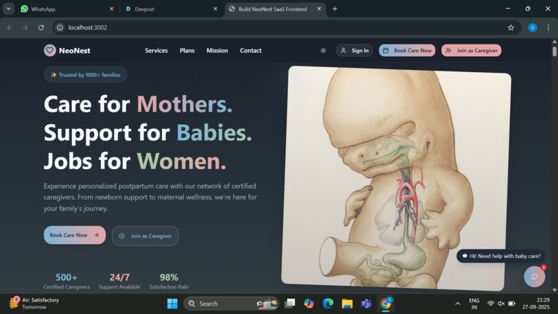 NeoNest - Neonatal & Postnatal Care  – screenshot 1