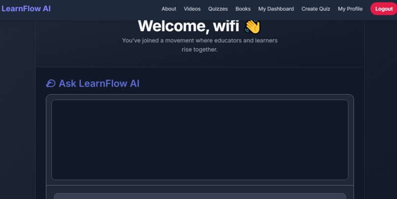 learnFlow Ai – screenshot 2
