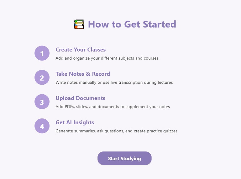 StudyAI – screenshot 2