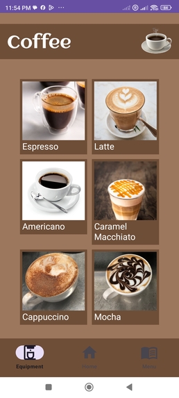 Cafe menu & recipe – screenshot 2