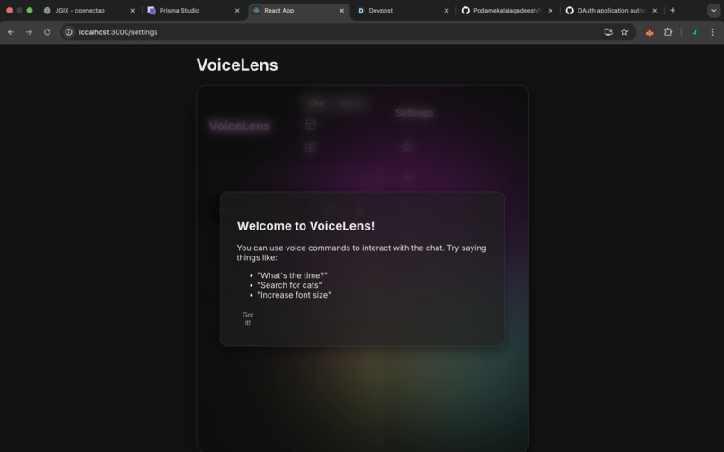  VoiceLens – screenshot 2