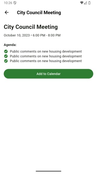 Civic Connect – screenshot 30