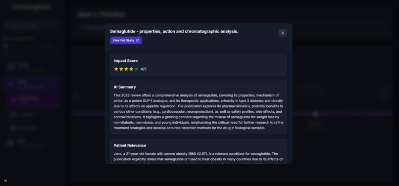 ChronologiCare – screenshot 2