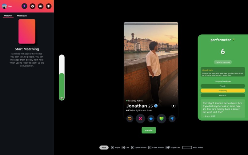 Performeter – screenshot 1