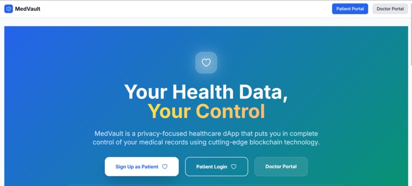 Medvault – screenshot 1