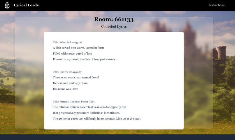 Lyrical Lords – screenshot 6