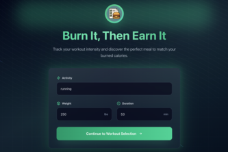 Burn it, Then earn it!