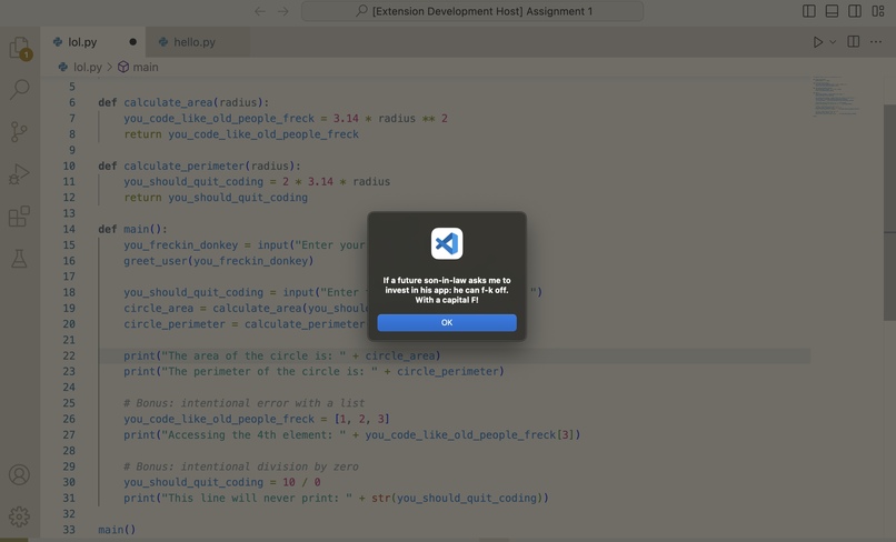 Hells Coding – screenshot 1