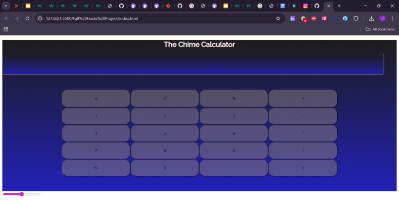 Chime Calculator – screenshot 1