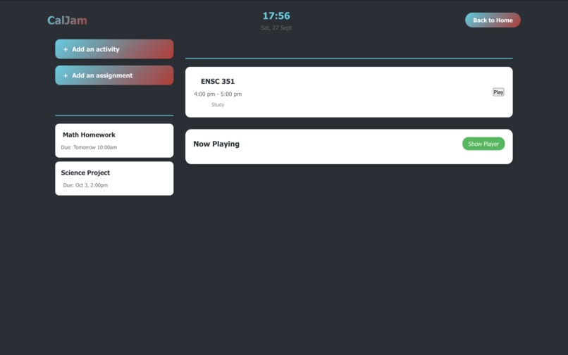 CalJam – screenshot 3