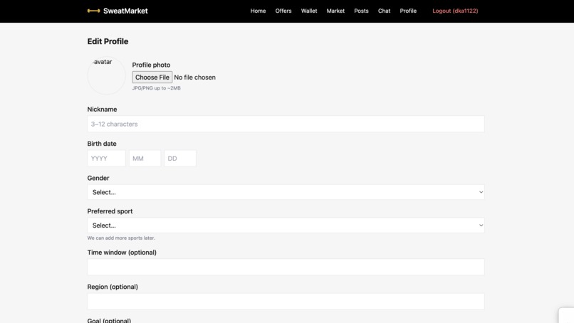 Sweat Market – screenshot 10