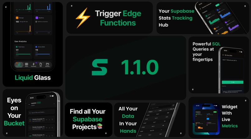 Supastats : Track Supabase – screenshot 5