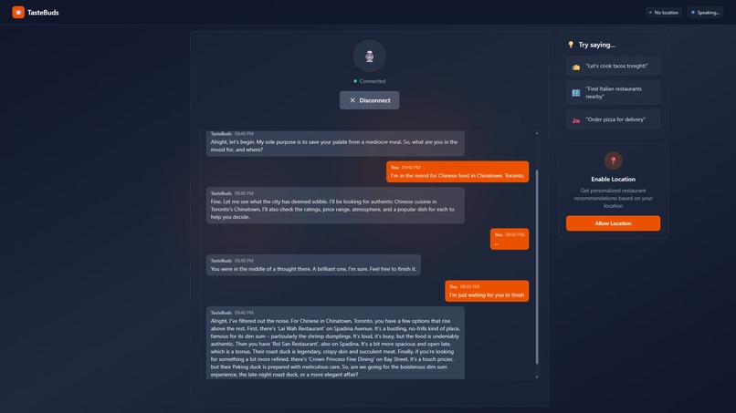 TasteBuds – screenshot 2