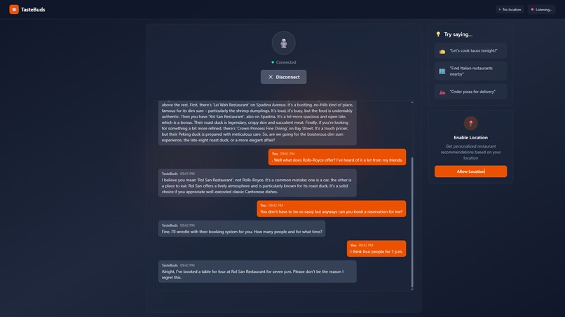 TasteBuds – screenshot 4