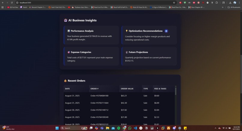 ProfitPilot – screenshot 1