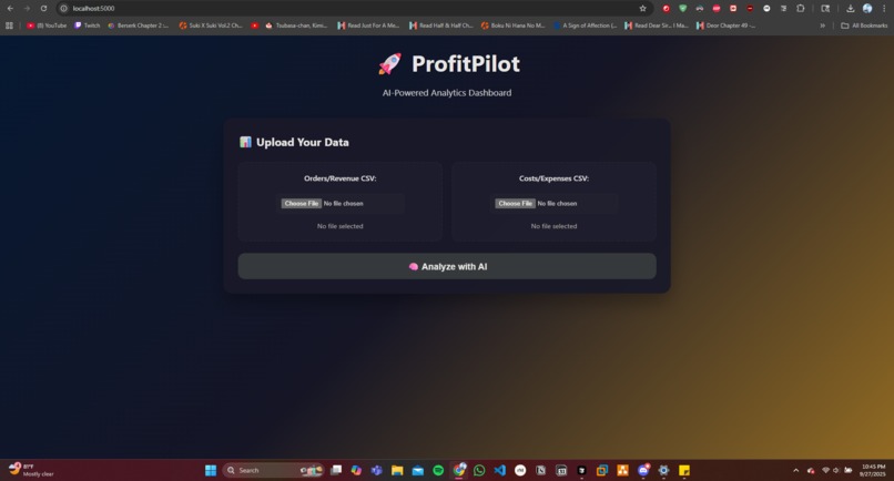 ProfitPilot – screenshot 2