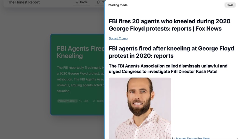 The Honest Report – screenshot 2