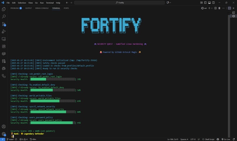 Fortify – screenshot 1