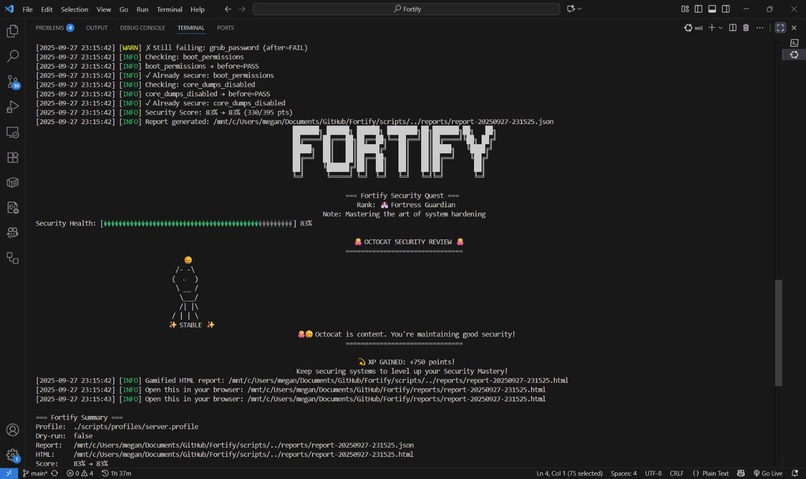 Fortify – screenshot 5