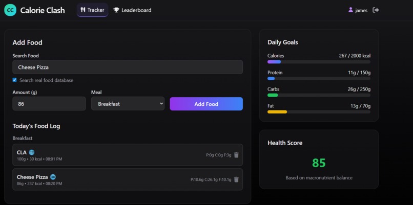 Calorie Clash – screenshot 1