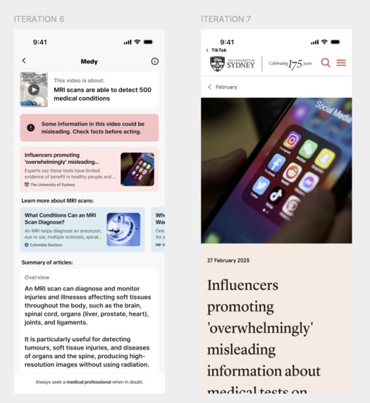 Medy – screenshot 2
