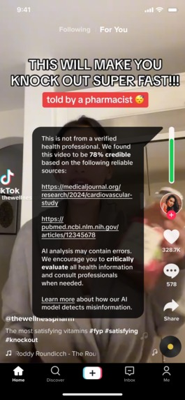 Health@TikTok – screenshot 2