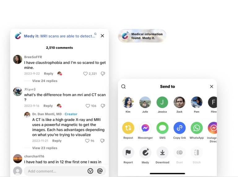 Medy – screenshot 3