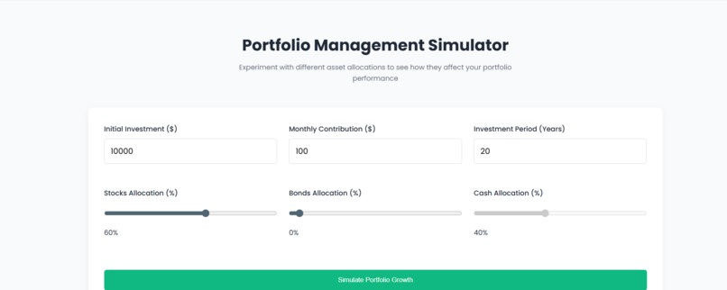 Finlearn – screenshot 1