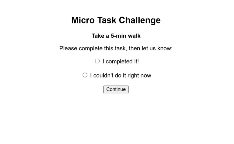WellnessChecker – screenshot 3