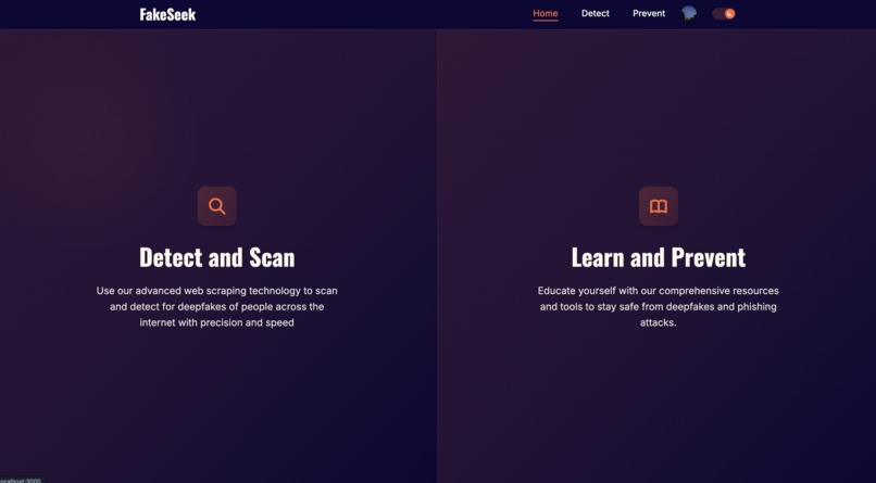FakeSeek – screenshot 1