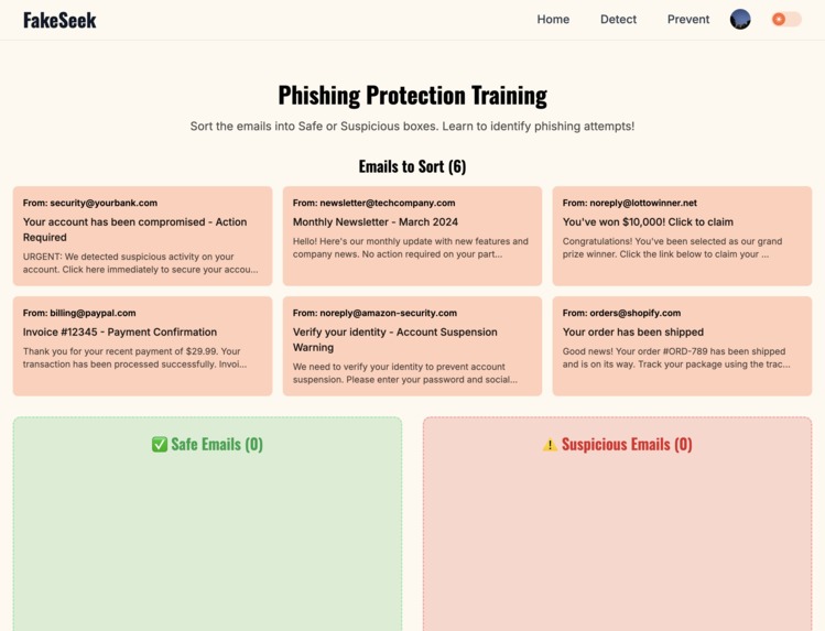 FakeSeek – screenshot 5