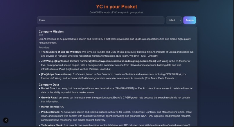 YC in Your Pocket  – screenshot 1