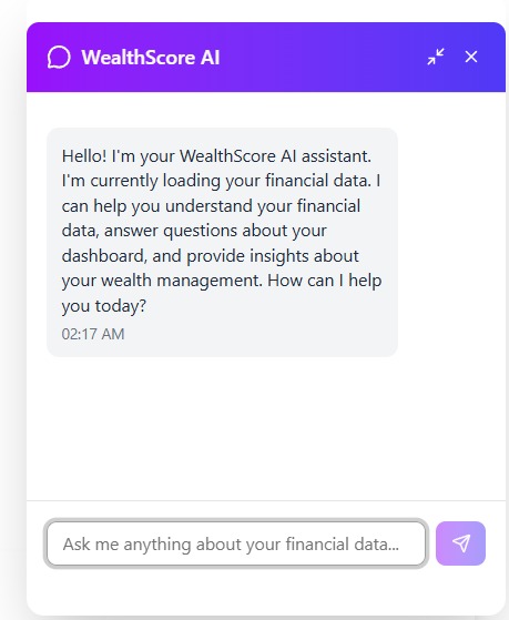 WealthScore – screenshot 2