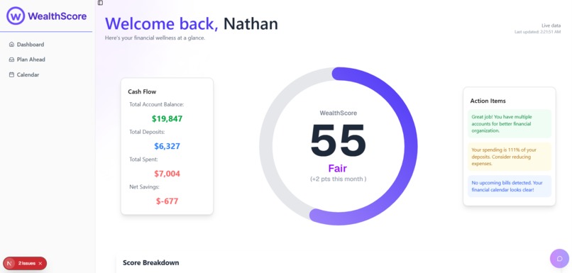 WealthScore – screenshot 5