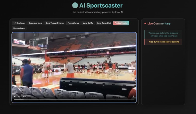 AI Sportcaster – screenshot 1
