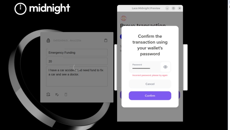 Midnight Fundraiser – screenshot 2