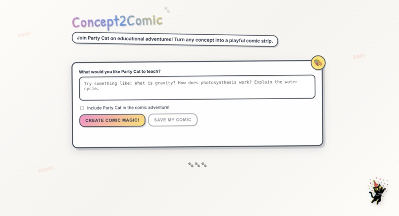 Concept2Comic – screenshot 1