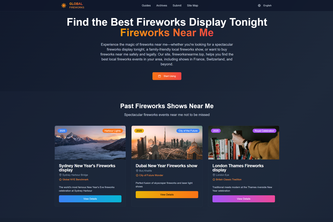 Global Fireworks Calendar
