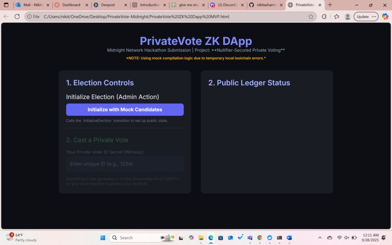 NulliVote – screenshot 1